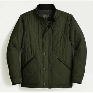 J crew Mens quilted Sussex jacket